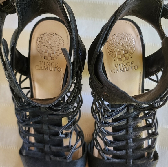 Vince Camuto Evel Heeled Sandals Size 8.5 - Picture 3 of 7